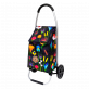 34184 - Carrito de la compra - Trolly - Jardin fleuri